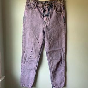 Gap purple denim jeans